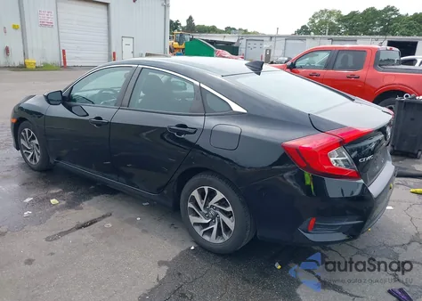 2018 Honda Civic Ex from USA, damaged, VIN 2HGFC2F89JH543906